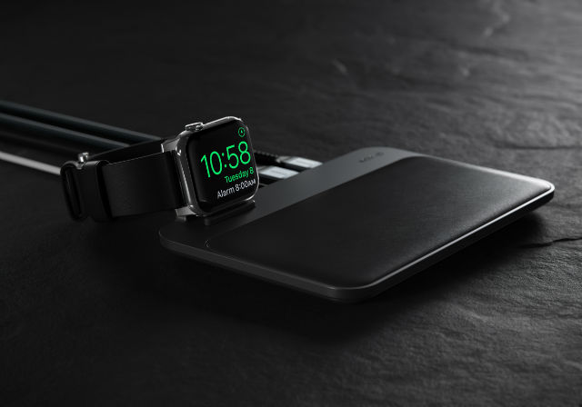 Nomad Hub Apple Watch Edition con alineación magnética